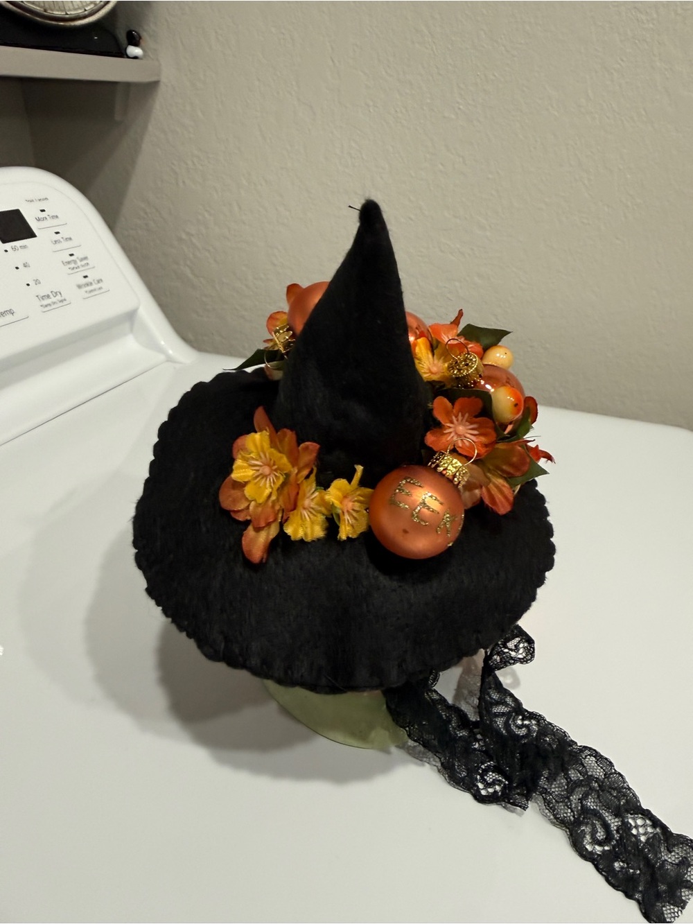 OOAK Fall Witch Dorris Day Napco Head Vase made by Me! - Picture 9 of 17